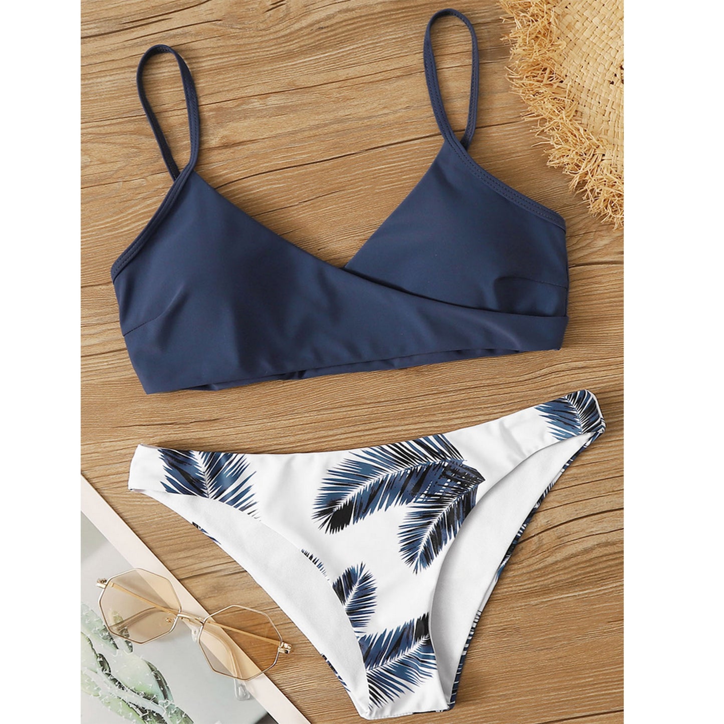 Floral Print Bikini Set
