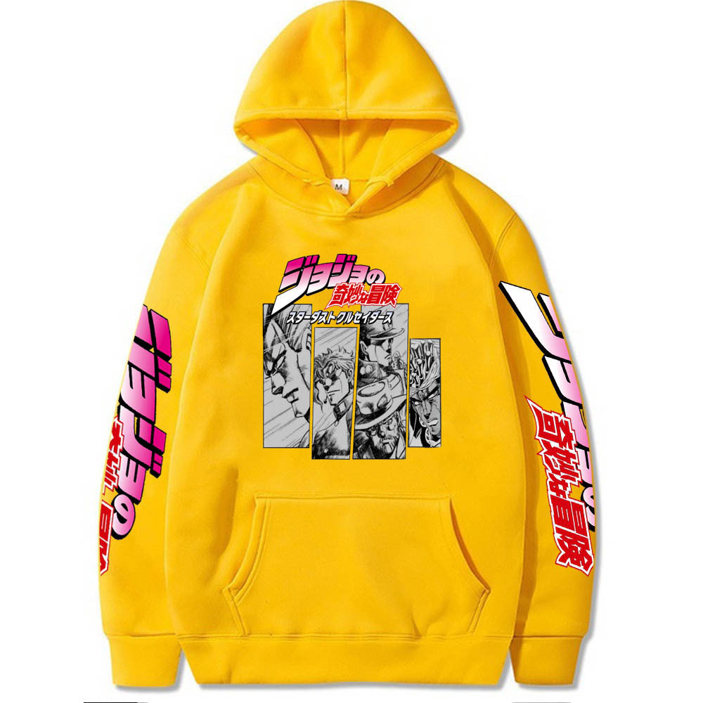 JOJO Printed Fleece Hoodie