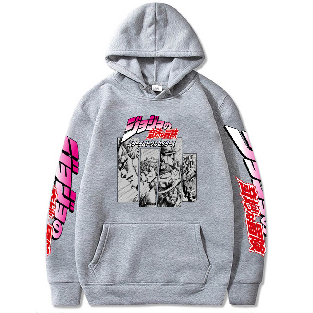 JOJO Printed Fleece Hoodie