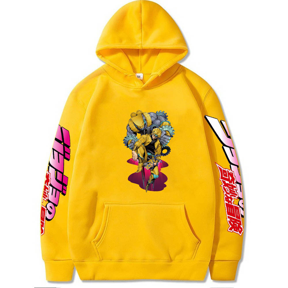 JOJO Printed Fleece Hoodie