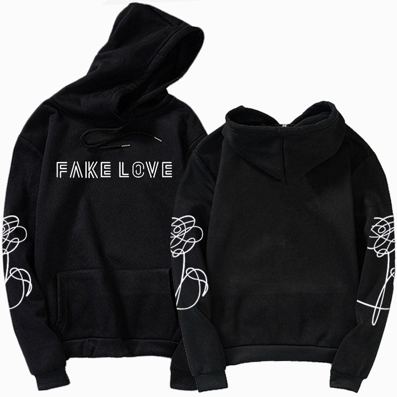 Fake Love Hoodies