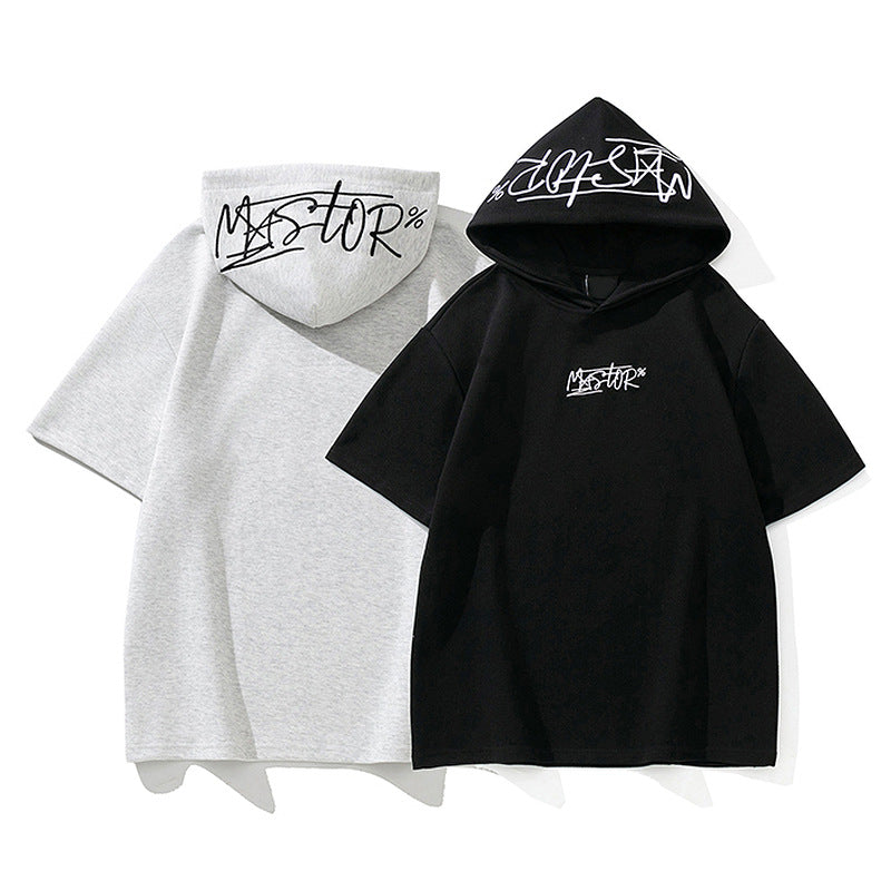 Trendy Hooded T-Shirt