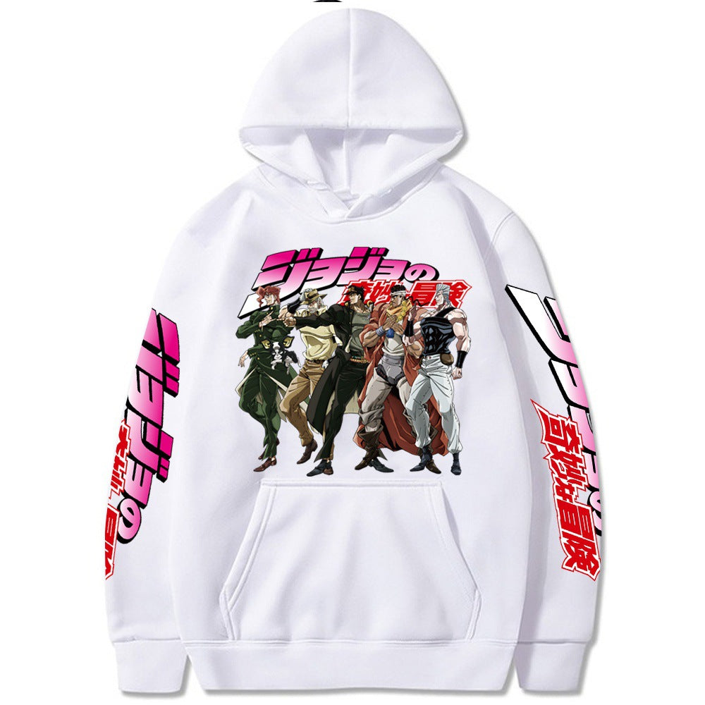 JOJO Printed Fleece Hoodie
