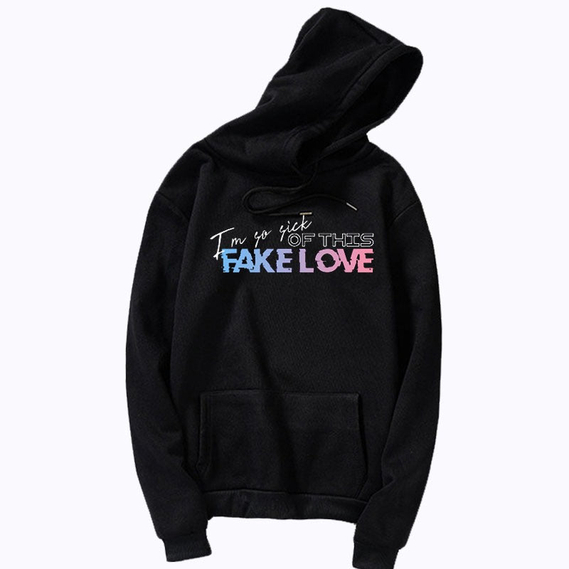 Fake Love Hoodies