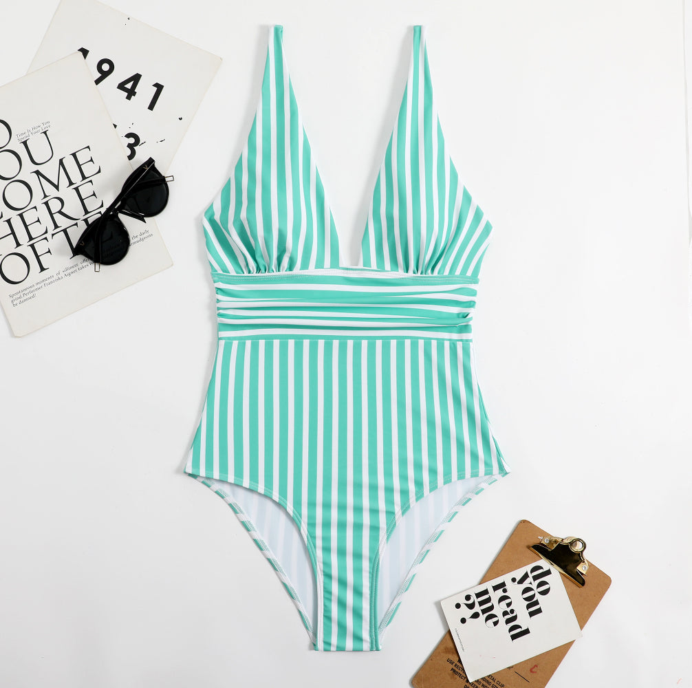 Striped Swimsuit