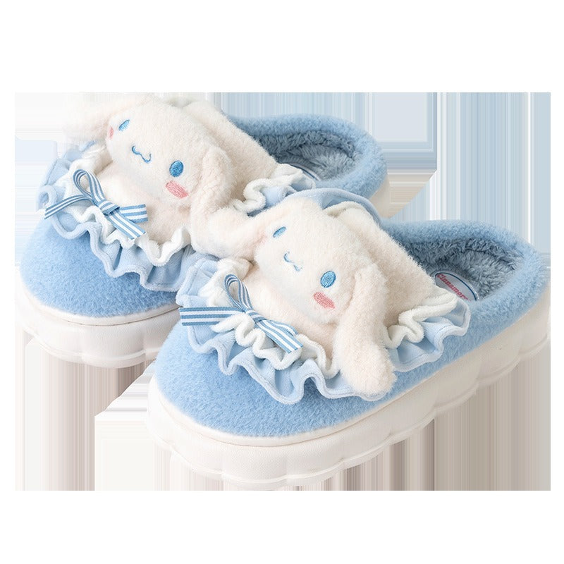 Ruffled Sanrio Slippers