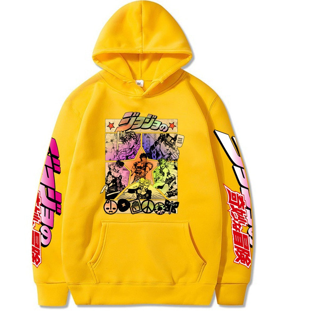 JOJO Printed Fleece Hoodie