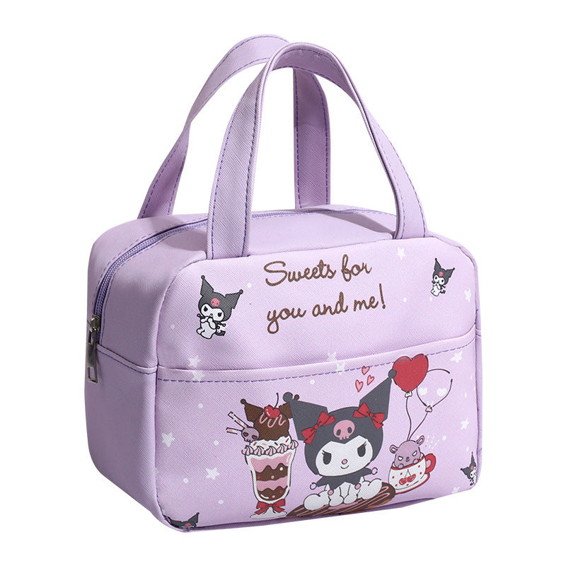 Cute Kuromi Storage Lunch Bag