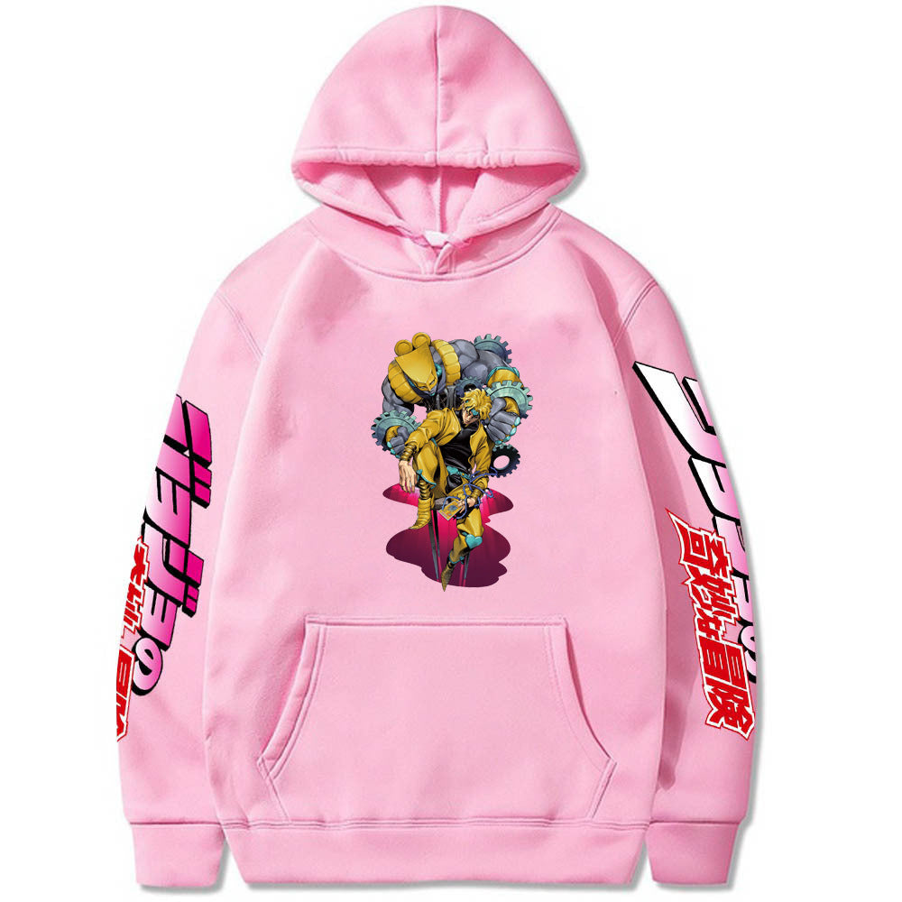 JOJO Printed Fleece Hoodie