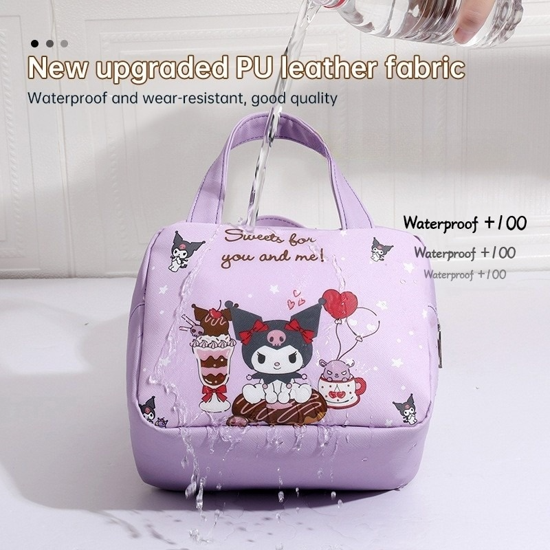 Cute Kuromi Storage Lunch Bag