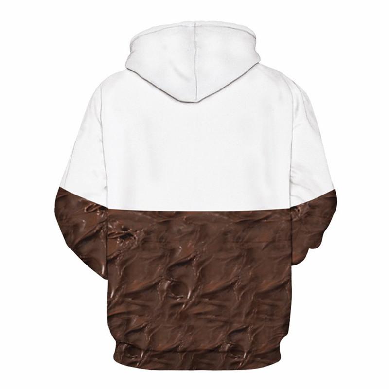 Nutella Patterned Hoodie