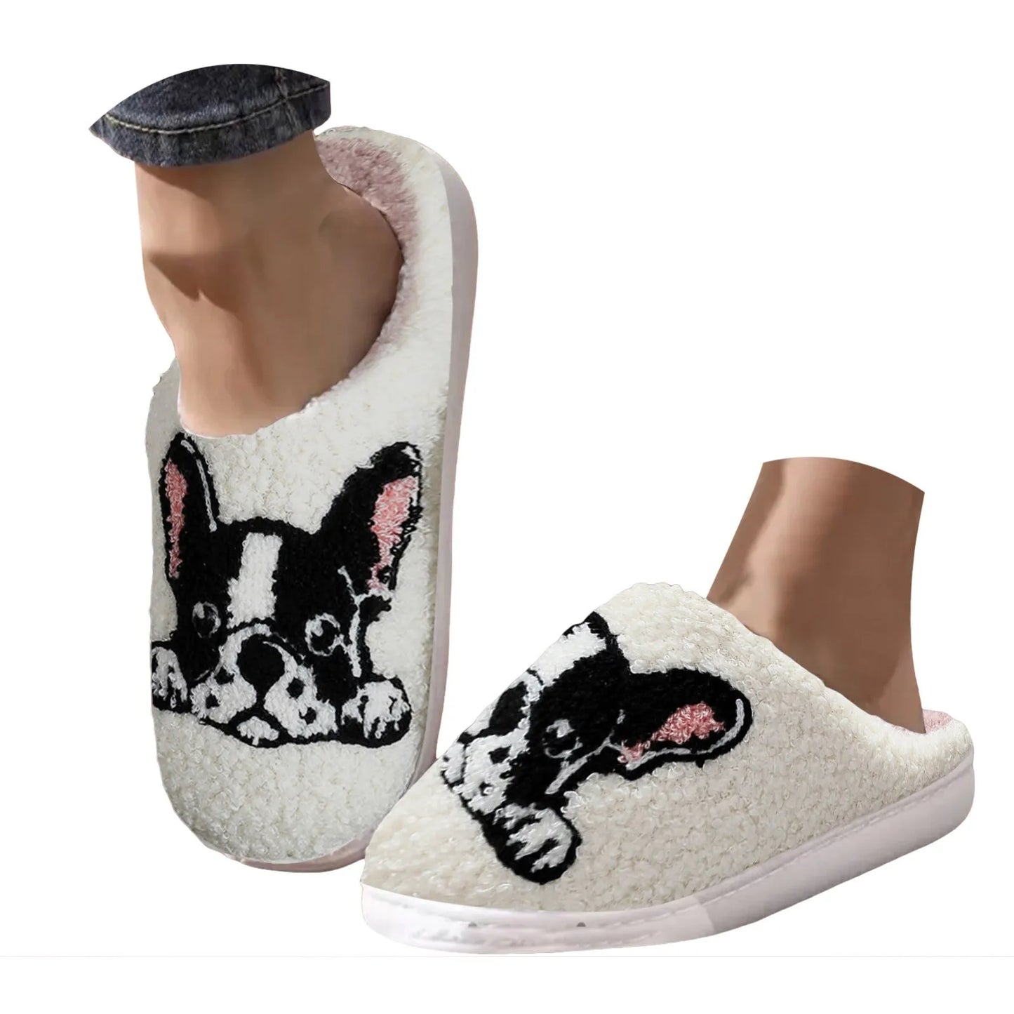 Boston Terrier Slippers