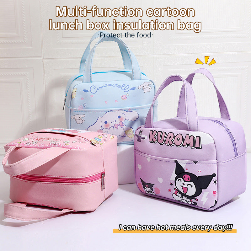 Cute Kuromi Storage Lunch Bag