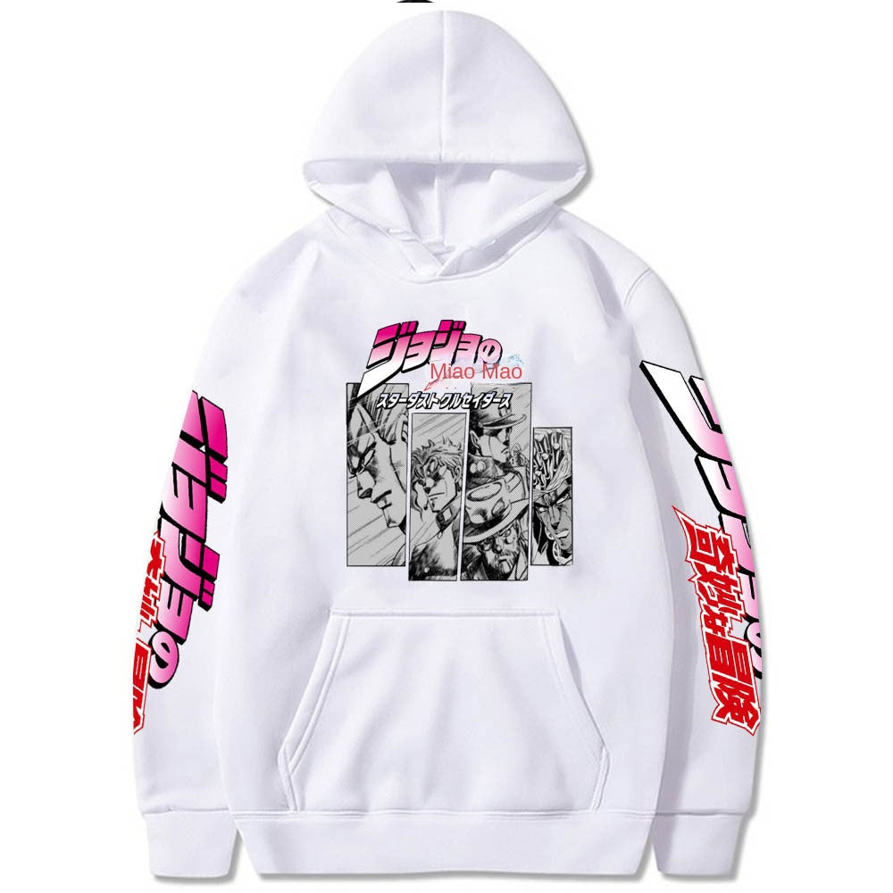 JOJO Printed Fleece Hoodie