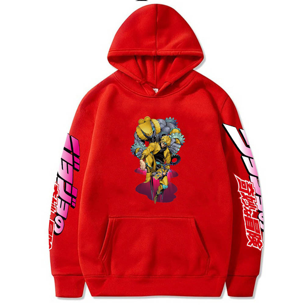 JOJO Printed Fleece Hoodie