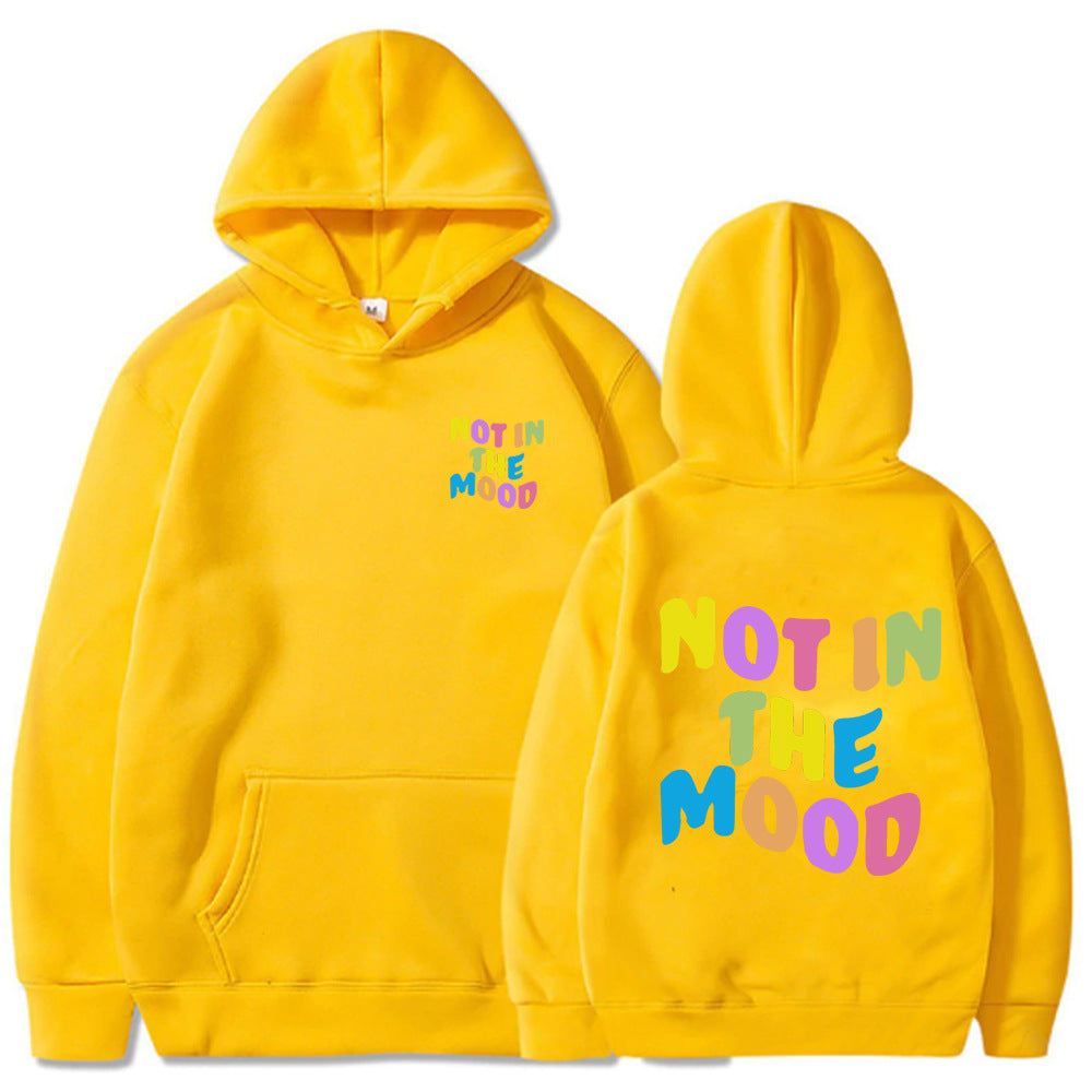 Not in the Mood Rainbow Colored Hoodie