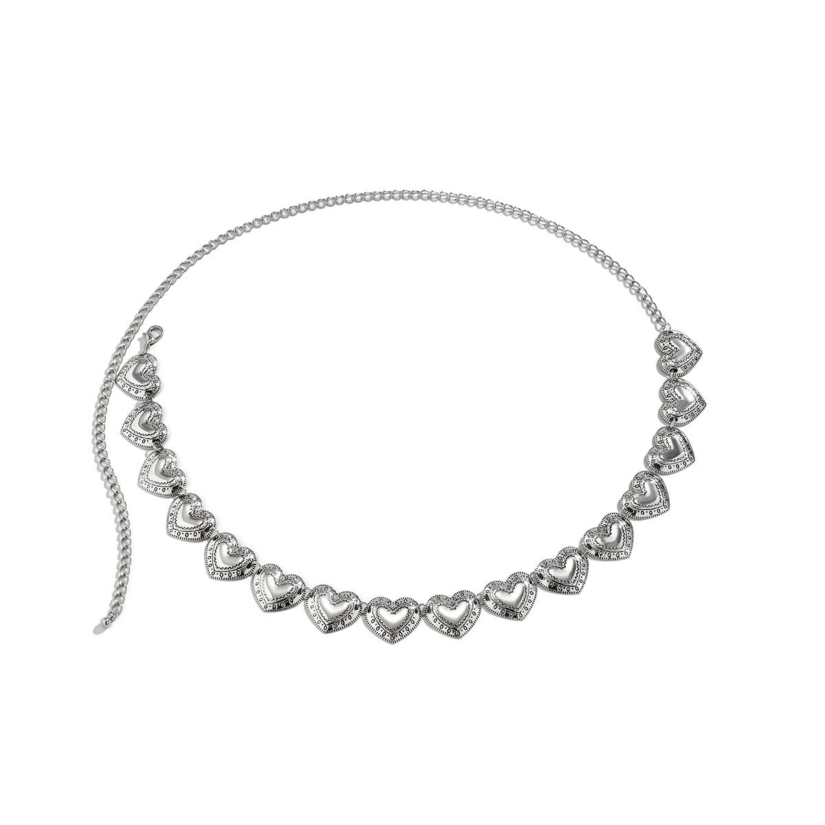 Love Pattern Waist Chain