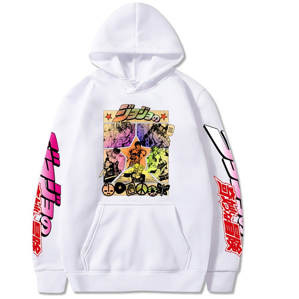 JOJO Printed Fleece Hoodie