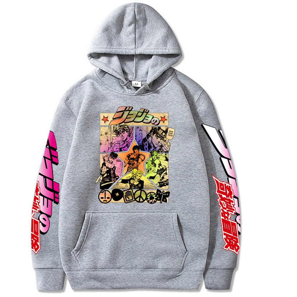 JOJO Printed Fleece Hoodie