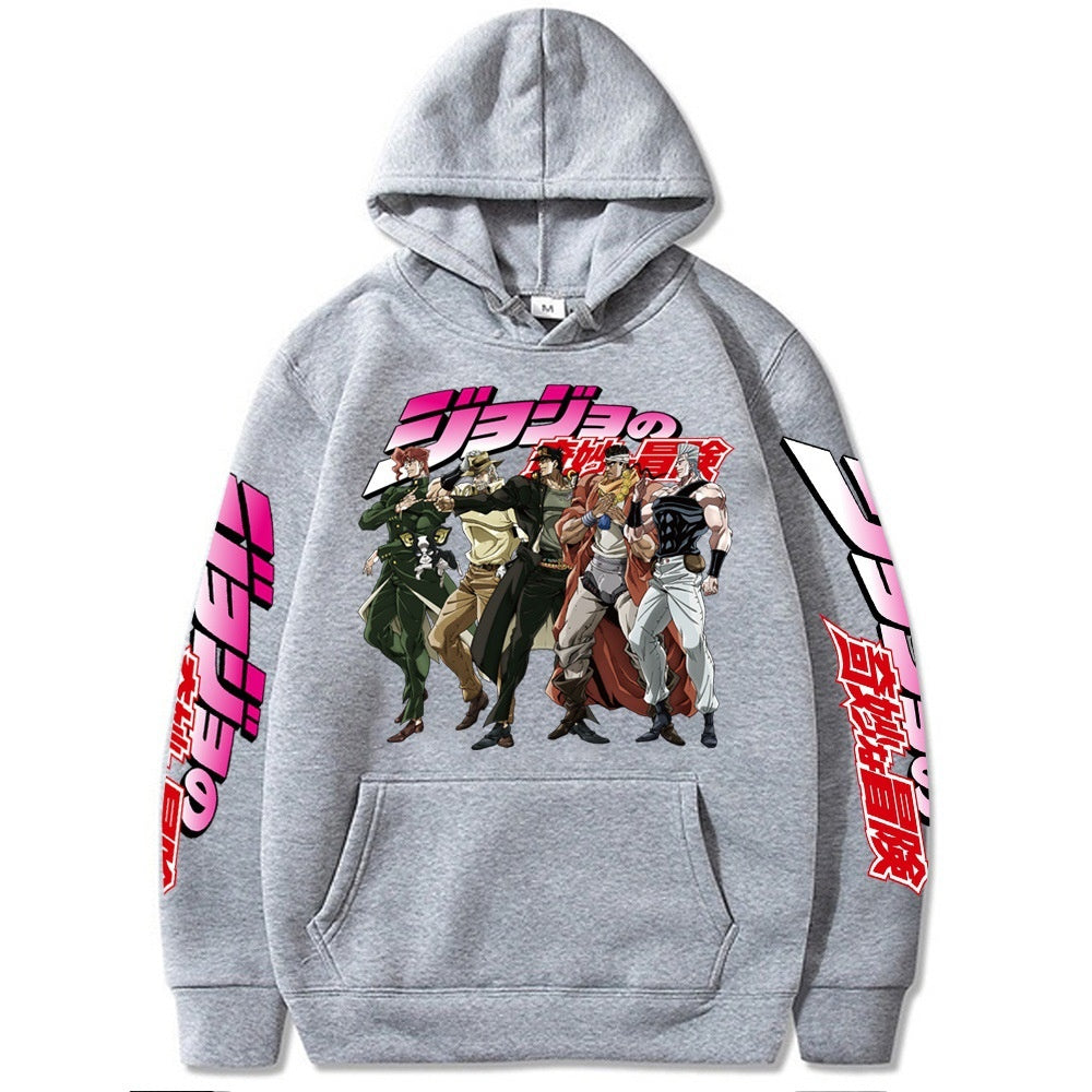 JOJO Printed Fleece Hoodie