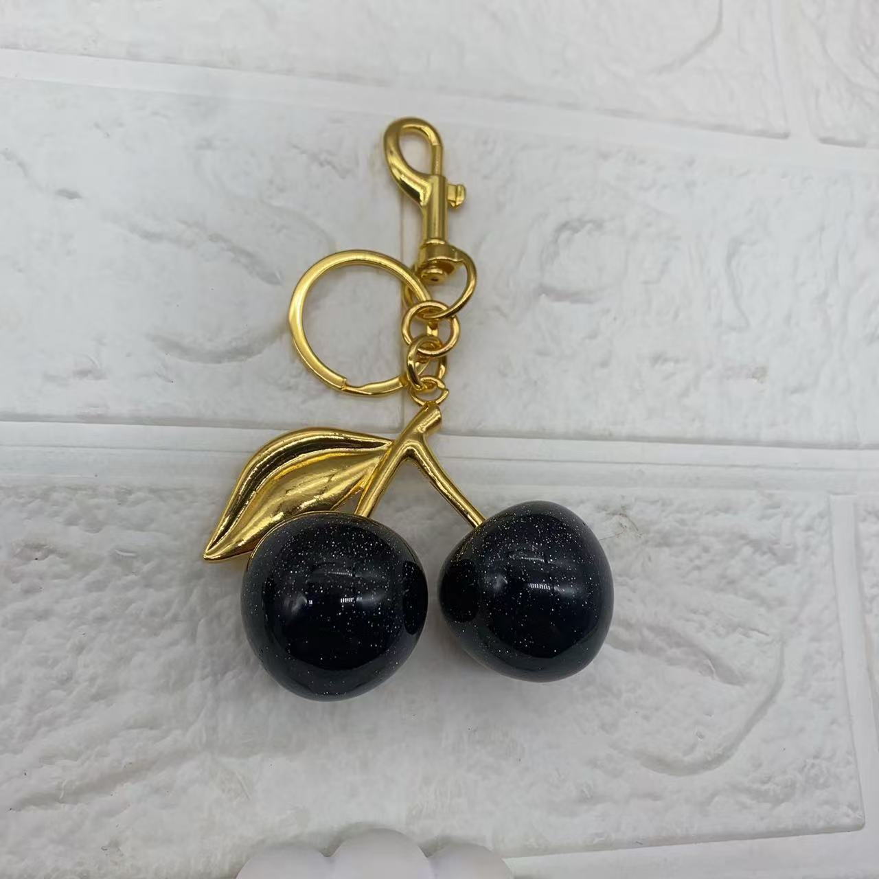 Cherry Keychain Pendant