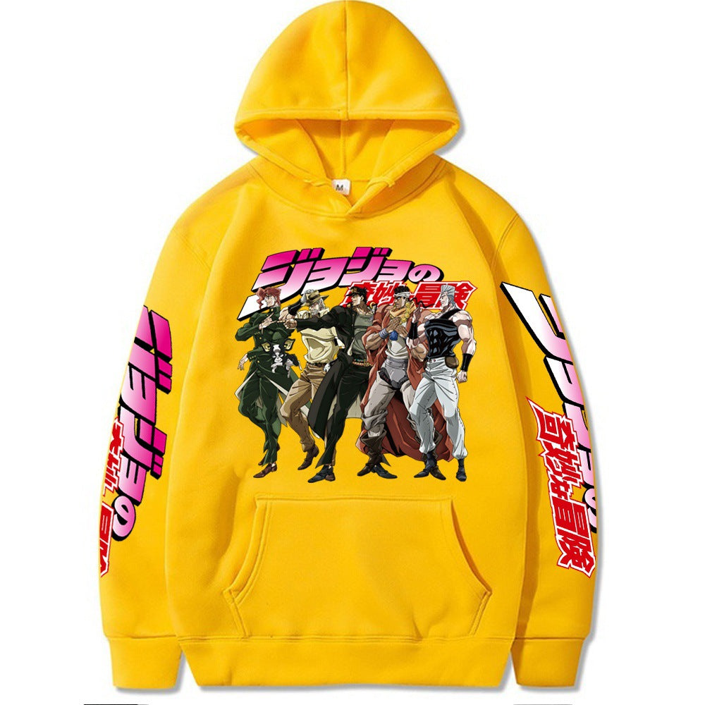 JOJO Printed Fleece Hoodie