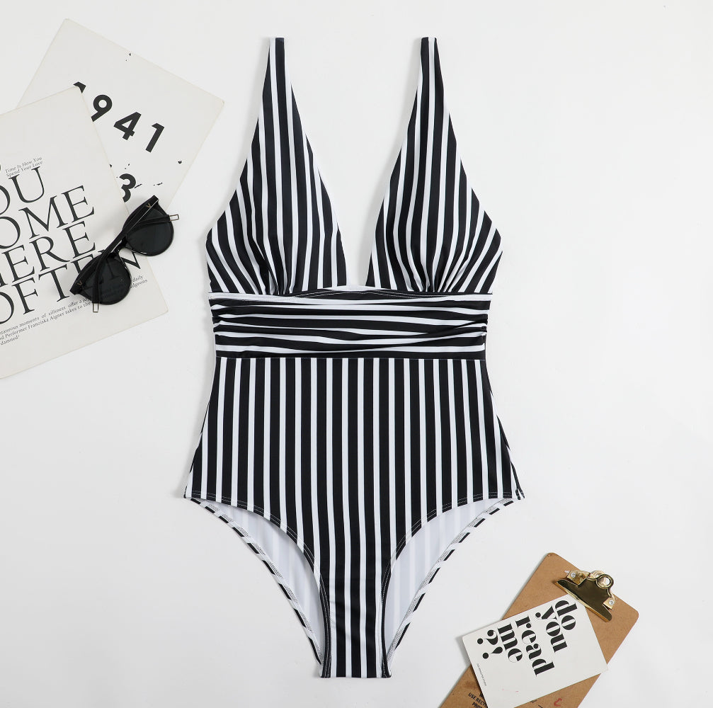 Striped Swimsuit