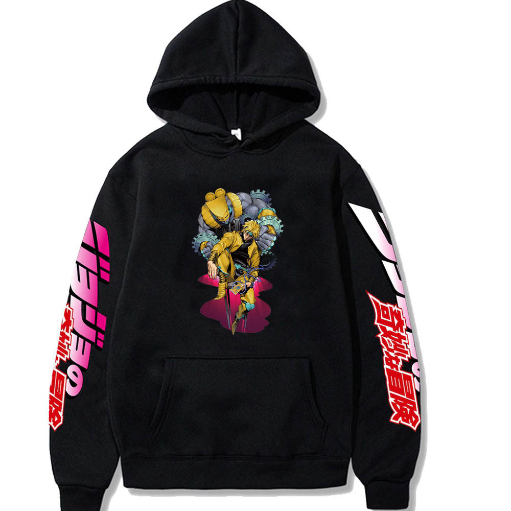 JOJO Printed Fleece Hoodie