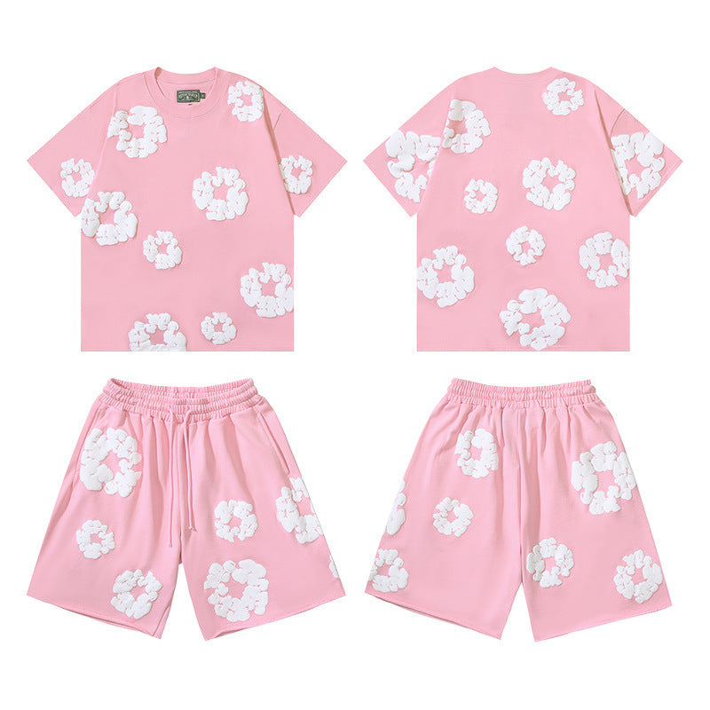 Multi-Colored Cotton Foam Printed Unisex Outfit