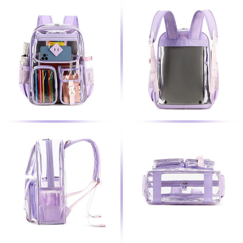 Transparent PVC Backpack