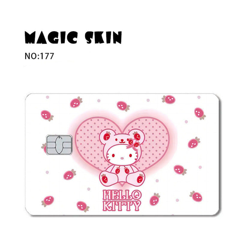 Hello Kitty Credit Card Sticker