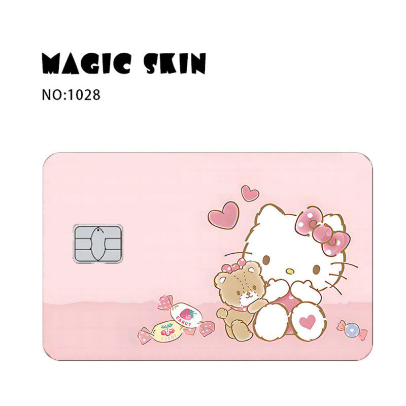 Hello Kitty Credit Card Sticker