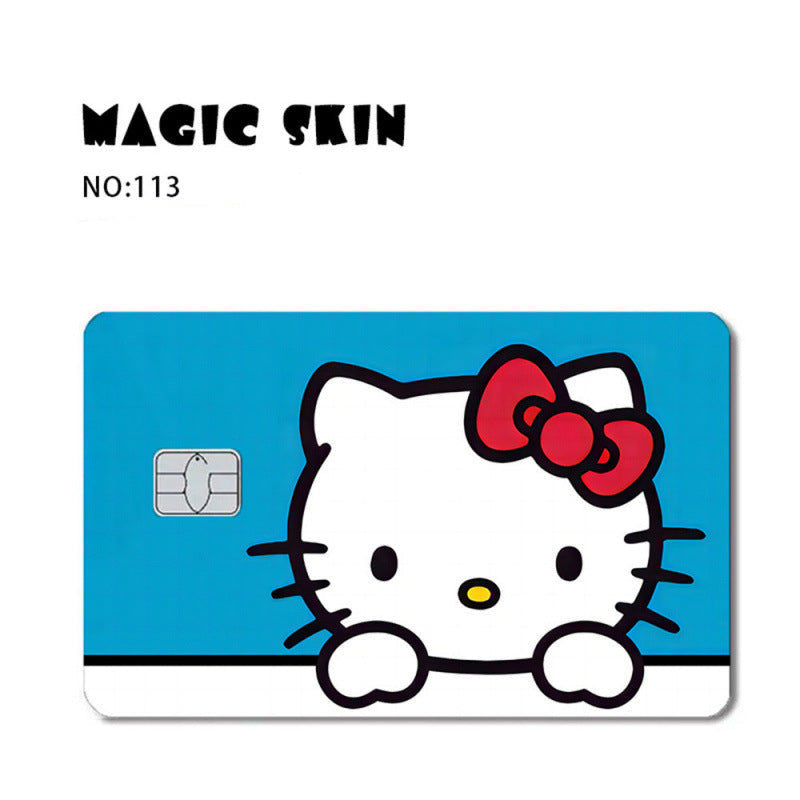 Hello Kitty Credit Card Sticker