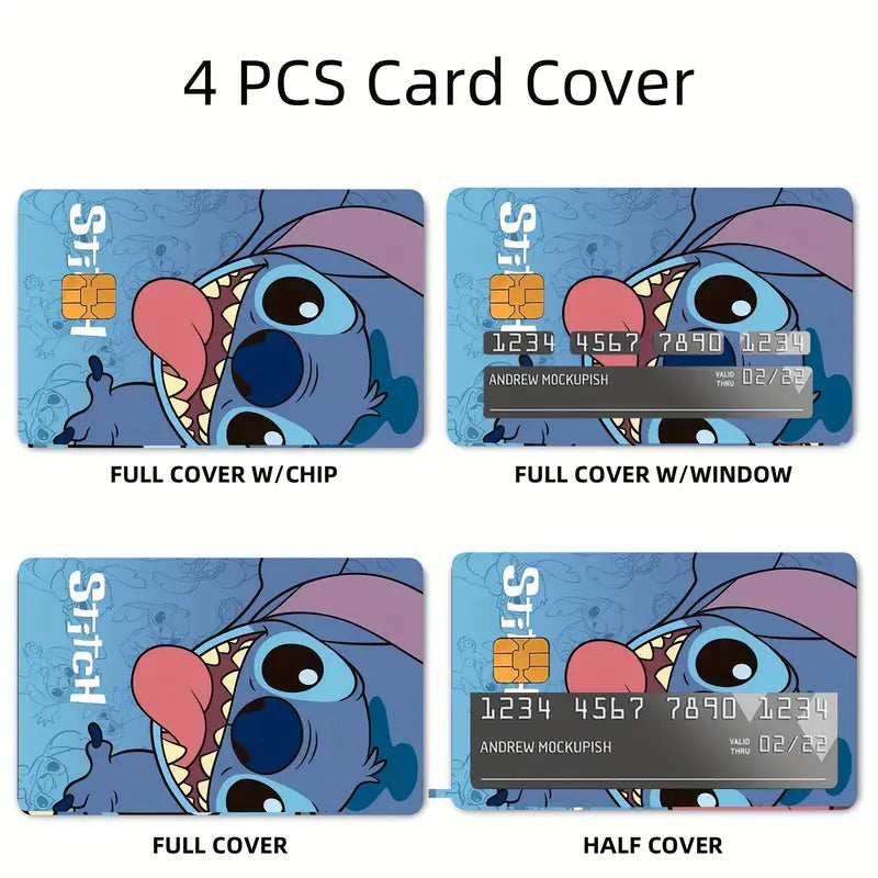 Stitch Credit Card Sticker
