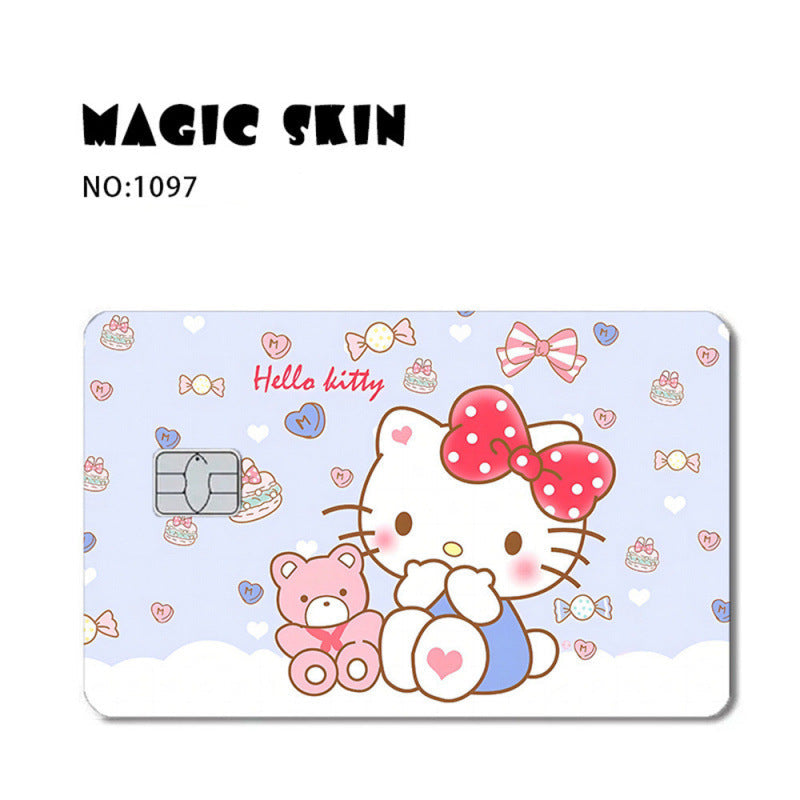 Hello Kitty Credit Card Sticker