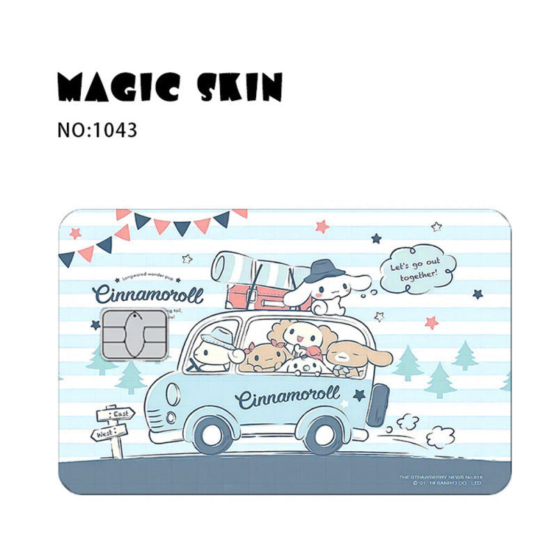 Hello Kitty Credit Card Sticker