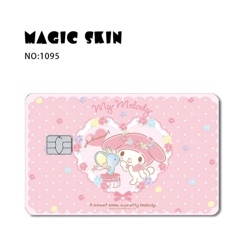 Hello Kitty Credit Card Sticker