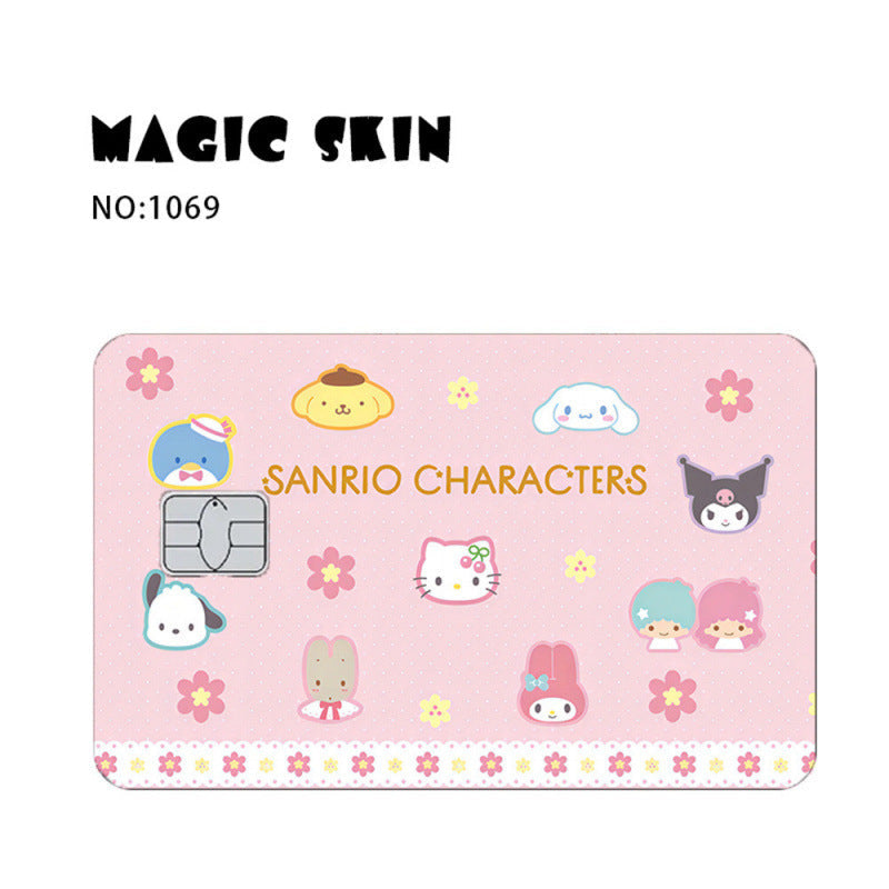 Hello Kitty Credit Card Sticker
