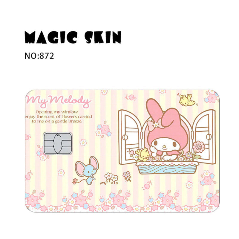 Hello Kitty Credit Card Sticker