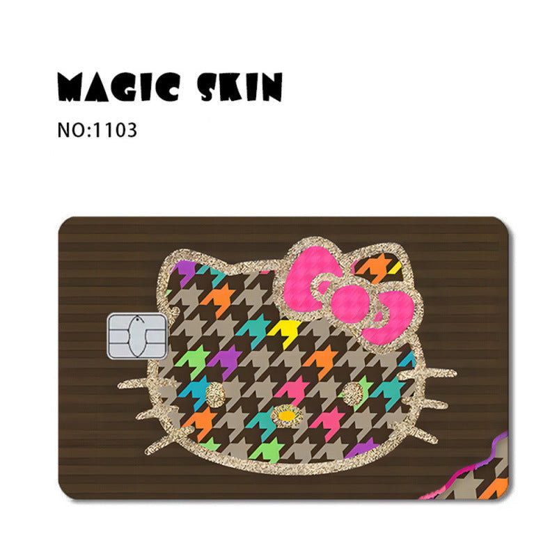 Hello Kitty Credit Card Sticker