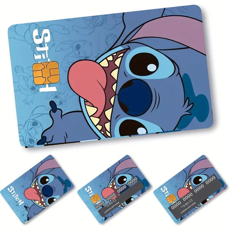 Stitch Credit Card Sticker