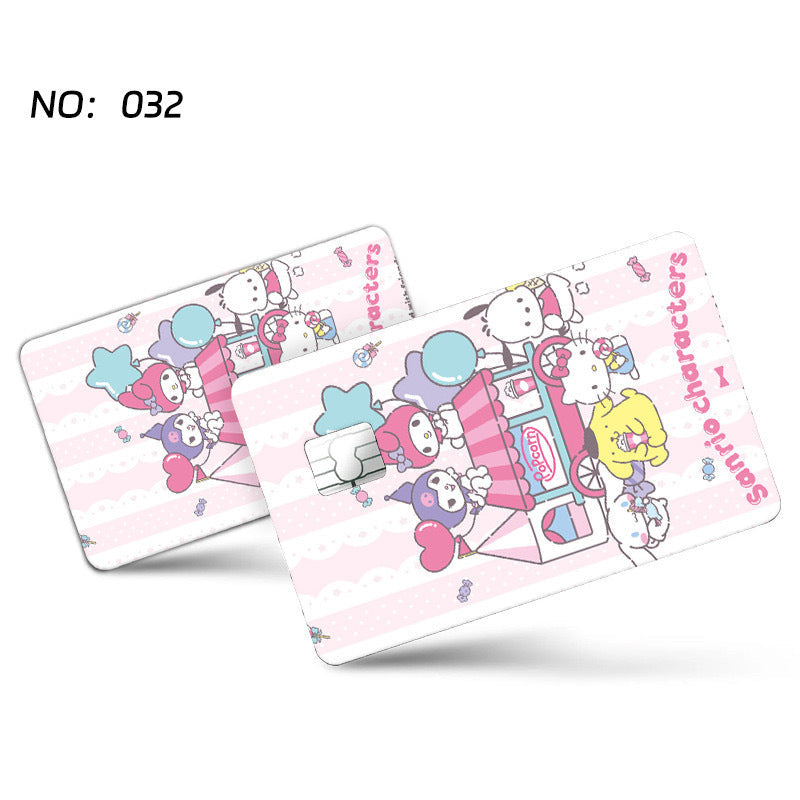 Hello Kitty Credit Card Sticker
