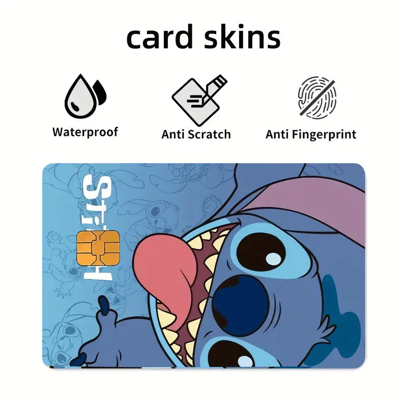 Stitch Credit Card Sticker