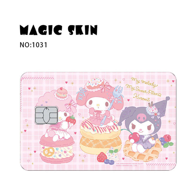 Hello Kitty Credit Card Sticker
