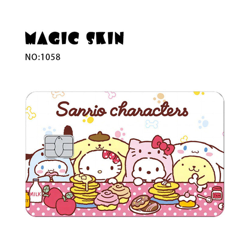 Hello Kitty Credit Card Sticker