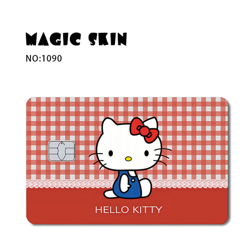 Hello Kitty Credit Card Sticker