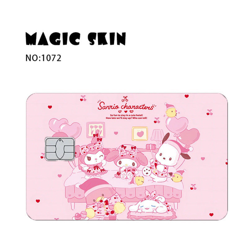 Hello Kitty Credit Card Sticker