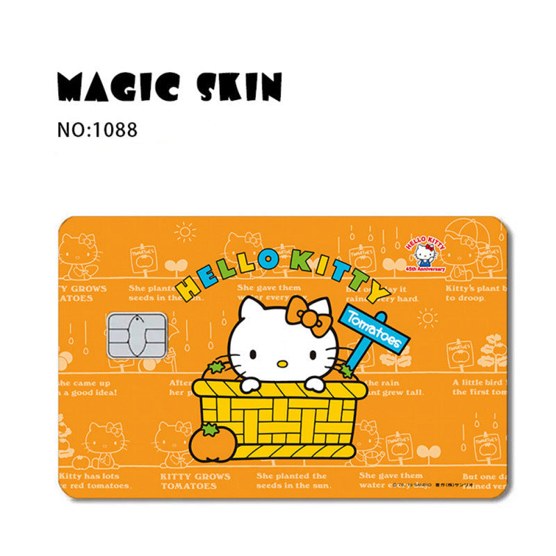 Hello Kitty Credit Card Sticker