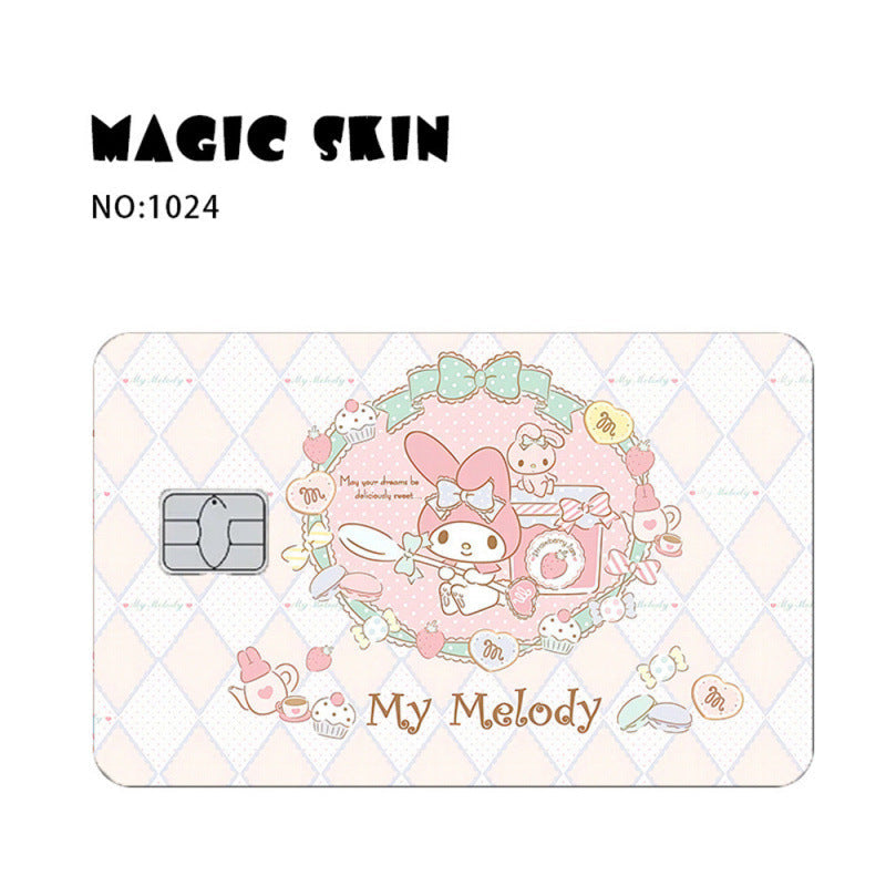 Hello Kitty Credit Card Sticker