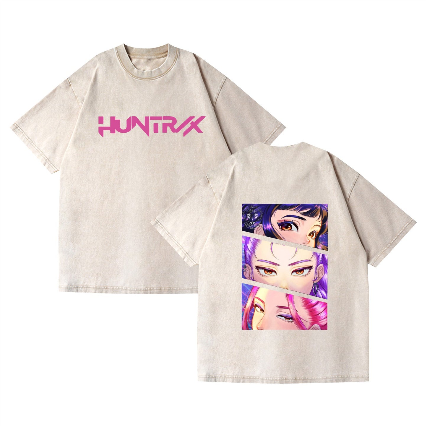 Washed K-POP Demon Hunters T-Shirt